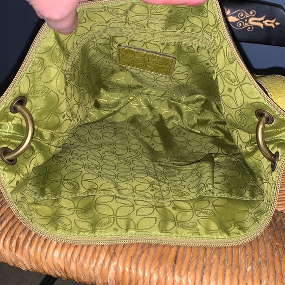 Fossil Monika Satchel in Kiwi - Picture 10 of 12